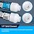 SpiroPure Inline Filter NSF Coconut Shell Granular Carbon Water Filter with 1/4" Quick-Connect, 2" x 10" (1 Pack)
