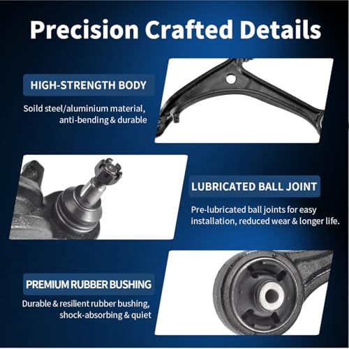 TUUMOND [2pcs] Front Lower Control Arm Ball Joint Assembly Compatible With 2005 2006 2007 2008 2009 2010 HONDA ODYSSEY K620504 K620505 by TUUMOND - Used condition - Image 4