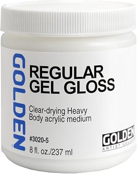 Pro-Art Golden Regular Gloss Gel Medium-8oz