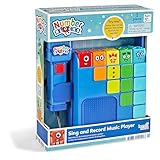 hand2mind Numberblocks Sing and Record Music Player, Kids Karaoke Microphone, Musical Toys, Toddler Boombox, Counting Toys, Preschool Math Learning Activities, Numbers for Toddlers, Birthday Gifts