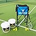 FORZA Vermont Pro Rolling Tennis Ball Basket - Portable & Efficient Storage [150 Ball Capacity] - Available in Black or Blue (Blue)