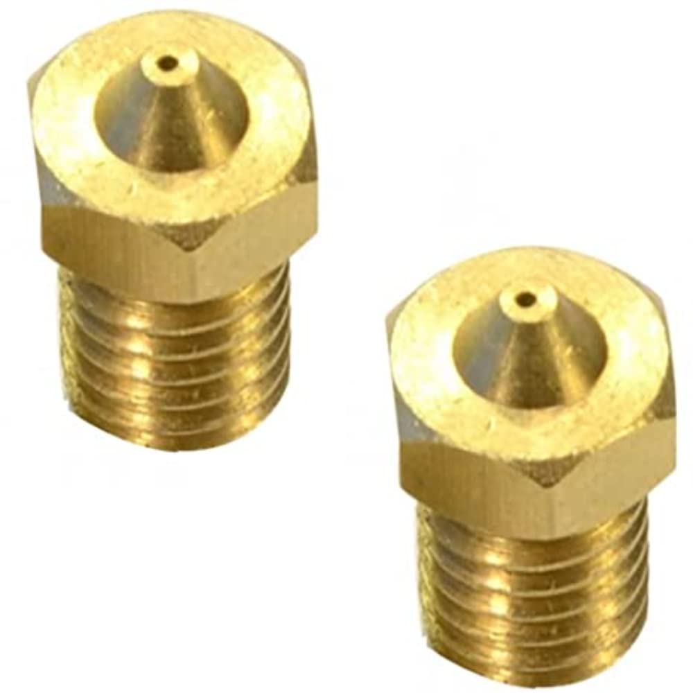 M6 Thread Brass Nozzle V5 V6 UM Compatible – 1.75mm x 0.3mm (for 3D printer) (2 pcs) (B09PBWTBR5) Amazon Price History, Amazon Price Tracker