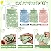 Amylove 3 Pcs Mini Hot Water Bottle for Hot & Cold Compress with Cover 320ml Silicone Microwave Heating Bottles Small Water Bag for Travel Holiday Gift(Pink, Blue, Green)