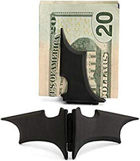 Clip Magnético Plegable Batman para Sujetar Billetes Color Negro Matte