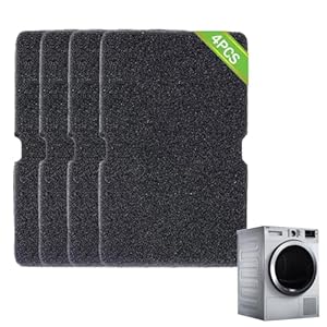 Lot de 4 Filtre Seche Linge pour Beko 240x155x10mm 2964840100,Seche Linge Condensation Pompe a Chaleur Filtre éPonge pour Bosch/Whirlpool/Grundig/Blo... Bregenz [Classe énergétique A+++]