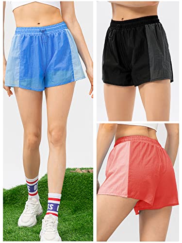 Shorts de corrida feminino 2 em 1 shorts esportivos para treino fitness ciclismo academia atlética c