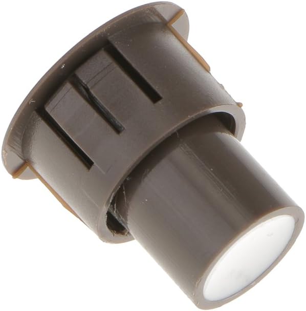 Wired Magnetic Contact Switch Window Door Sensor Home Burglar Alarm -Brown