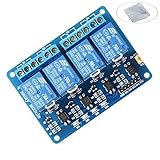 5V 4 canales módulo de relé para Arduino Raspberry Pi 51 AVR ARM PIC.