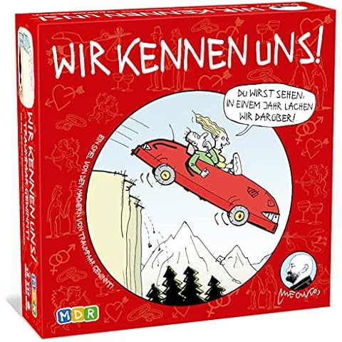 MDR Wir Kennen Uns Brettspiele für Paare Partyspiel Cover