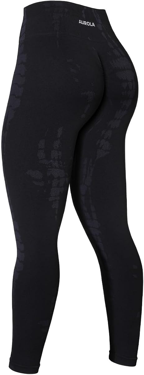 Malla larga AUROLA Serpent Scrunch Seamless Compression Workout mujer
