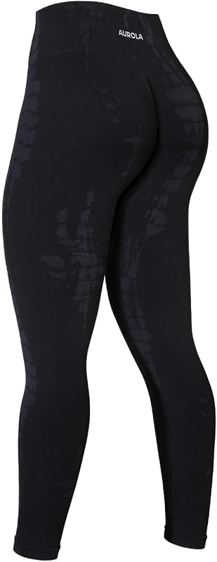 AUROLA Serpent Women's Scrunch Seamless Compression Workout Leggings