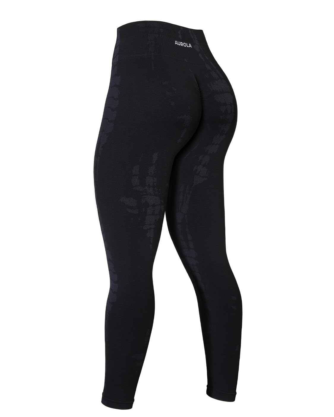 AUROLA Serpent Snake Seamless Scrunch Workout Leggings for Women Girls Squat Proof Ribbed Thick Active Gym Pants