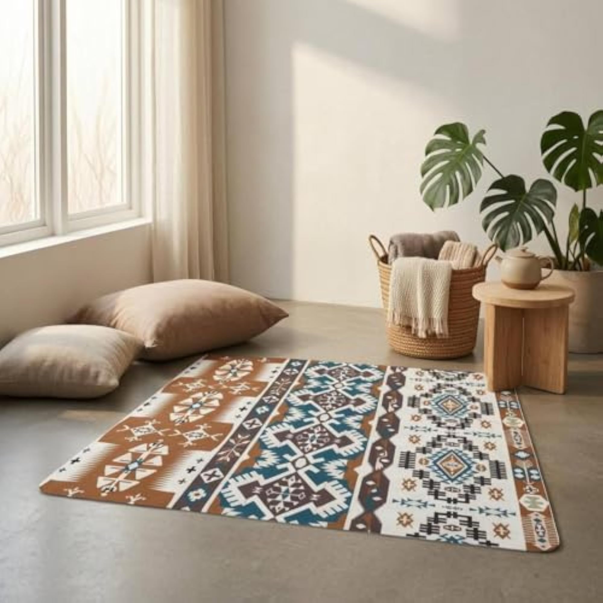 Seamless-Bonded Tent Mat Thickened Machine Washable Tent Pad