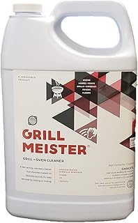 Jani-Source GrillMeister Grill, Grate & Oven - Heavy Duty Cleaner/Degreaser,1 Gallon