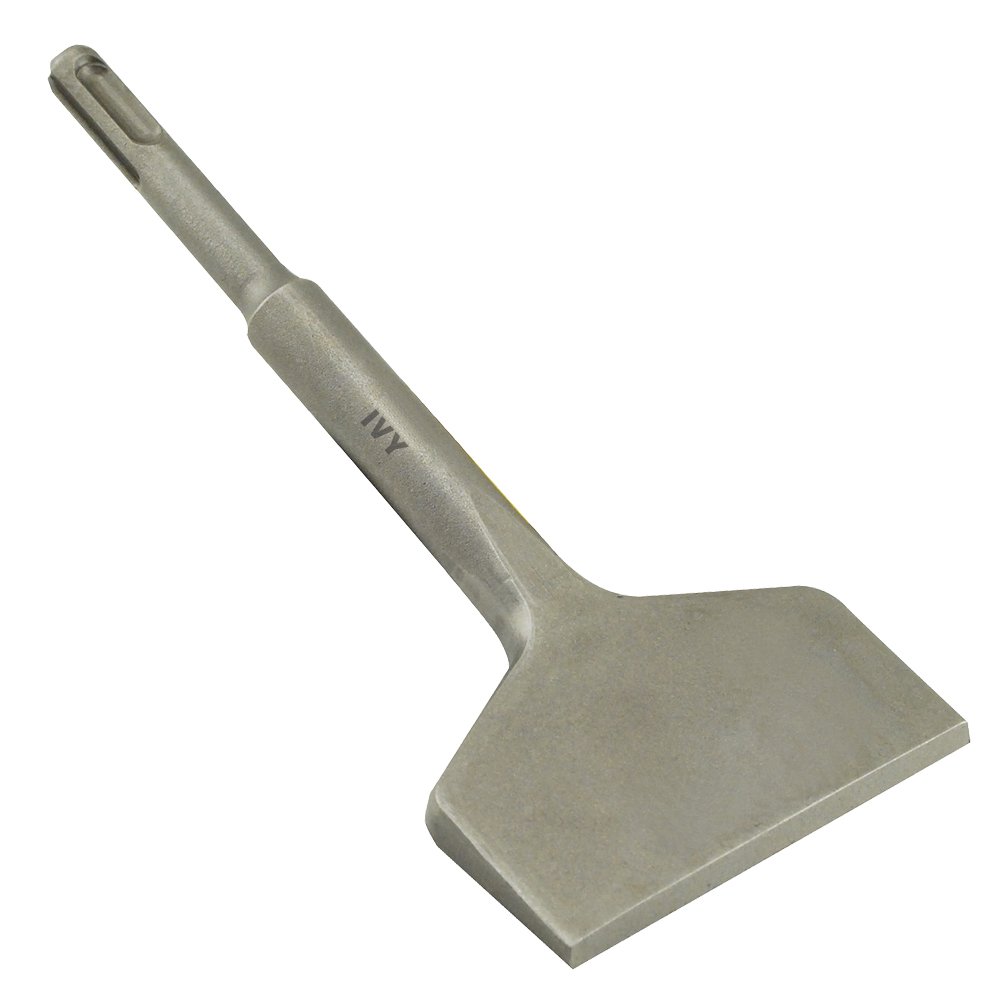 Cincel SDS Plus Ivy Classic de acero resistente para evitar roturas al picar hormigón