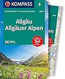  KOMPASS Wanderführer Allgäu, Allgäuer Alpen: Wanderführer mit Extra-Tourenkarte 1:40000, 60 Touren, GPX-Daten zum Download.