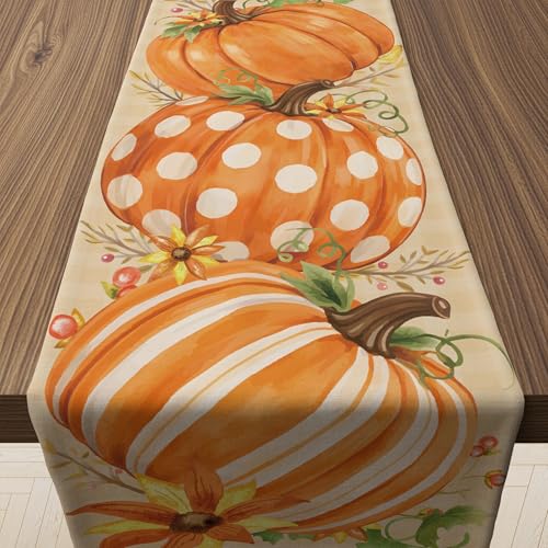 Pumpkin Table Runner