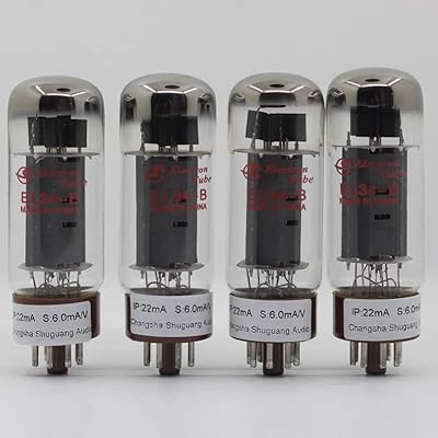 JINGERL 4PCS/LOT Matching Set ShuGuang Electron Tube EL34B EL34-B Tube Generation 6P3P 5881 6550 KT88 EL34 EL34M