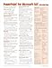 PowerPoint for Microsoft 365 (Office 365) Introduction Quick Reference Guide - Windows Version (Cheat Sheet of Instructions, Tips & Shortcuts - Laminated Card)