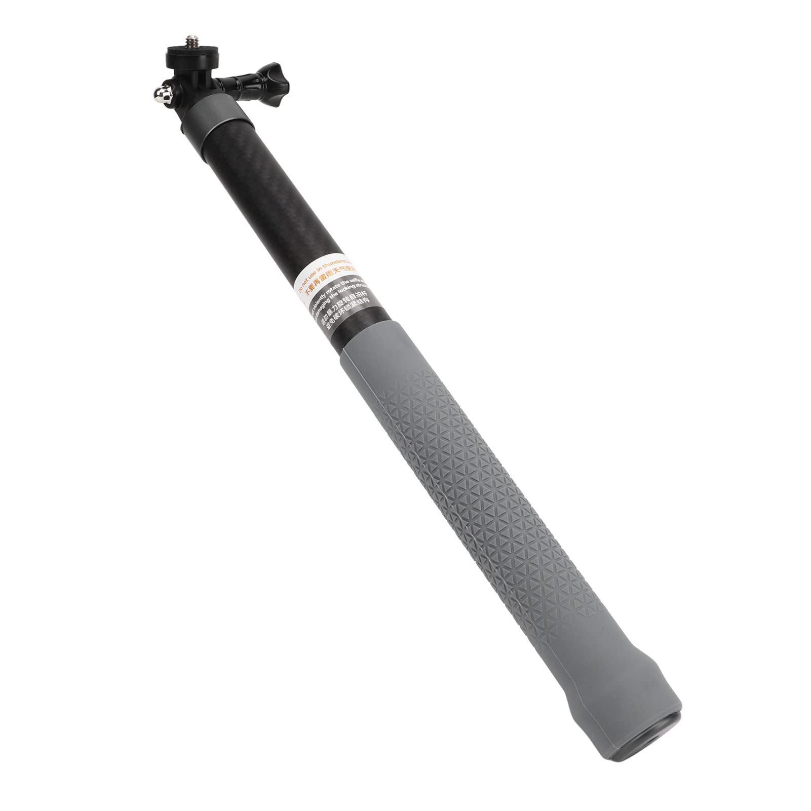 Perche à Selfie 120 Cm, Monopode D'extension Léger et étanche en Fibre de Carbone, Perche à Selfie Portable Rétractable à 5 Sections, Port fileté 1/4 pour Caméra Panoramique
