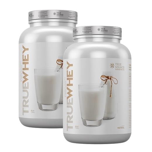 Kit 2X: Proteína True Whey Neutro True Source 728g