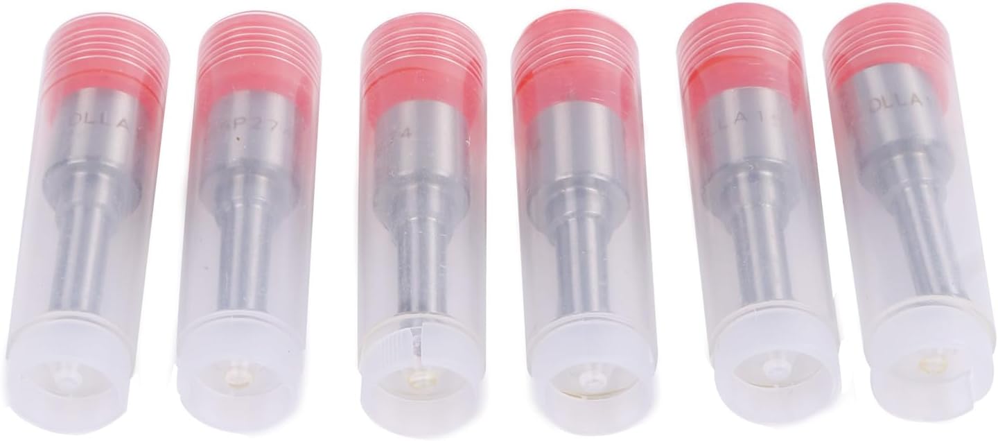6 Pcs Injector Nozzle 0433171206 DLLA155P274 1290177H1 Compatible for Cummins Engine 4BT 6BT 6BTA