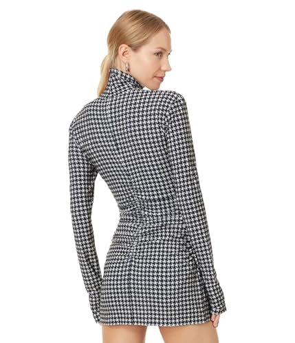 Image of Norma Kamali Long Sleeve Turtleneck Pickleball Dress