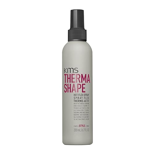 KMS THERMASHAPE Hot Flex Heat Styling Spray, 6.7 onzas