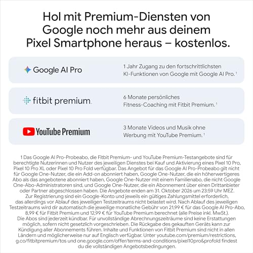 Google Pixel 10 Pro – Android-Smartphone ohne SIM-Lock 256 G – Bild 13