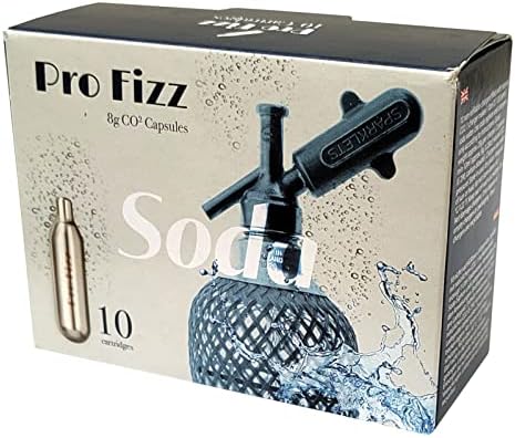 8 Gram Co2 Pressure Top Up Cartridges/Bulbs - Pack of 10