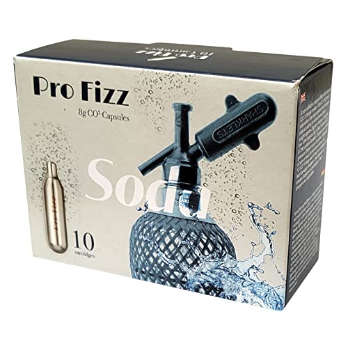 8 Gram Co2 Pressure Top Up Cartridges/Bulbs - Pack of 10