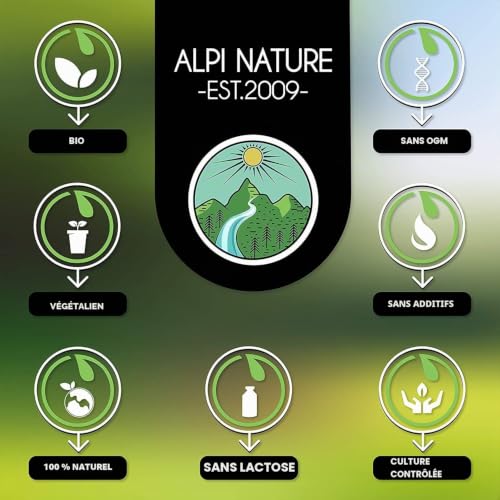 Alpi Nature Bouillon de Légumes BIO Mélange d'Épices 100g, Assaisonnement pour Soupe, Épices Bio – vue 4