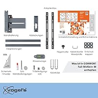 Vogel's Comfort TVM 3445 Vollbewegliche TV-Wandhalterung für 32-65 Zoll TVs – Ansicht 7