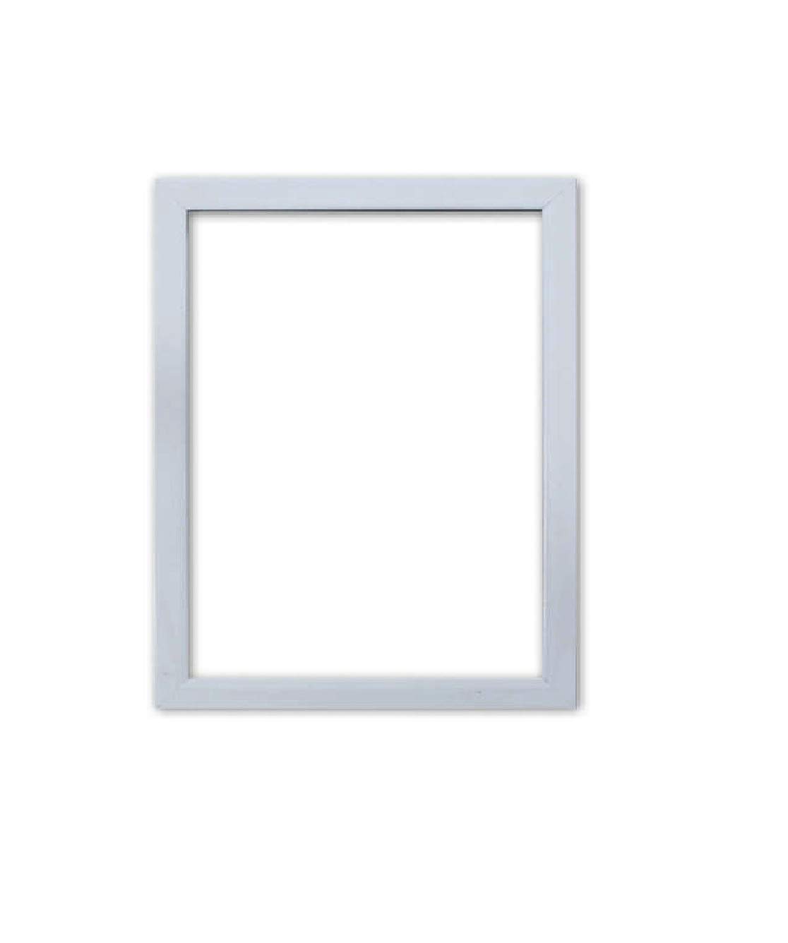 White Gloss color frame, 6"x4" size - Rainbow Colour Range Picture/Photo/Poster frame with Perspex Sheet & MDF backing board