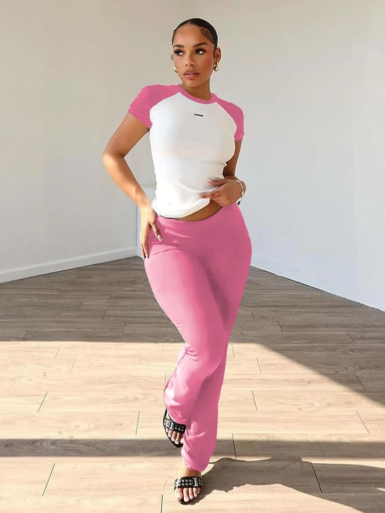 Nimsruc 2 Piece Outfits for Women Casual Sweat Sets - Image 4