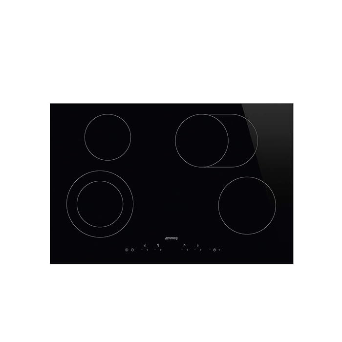 Buy Smeg UNIVERSAL Electric Ceramic hob with 4 Heating Fields SE384EMTD