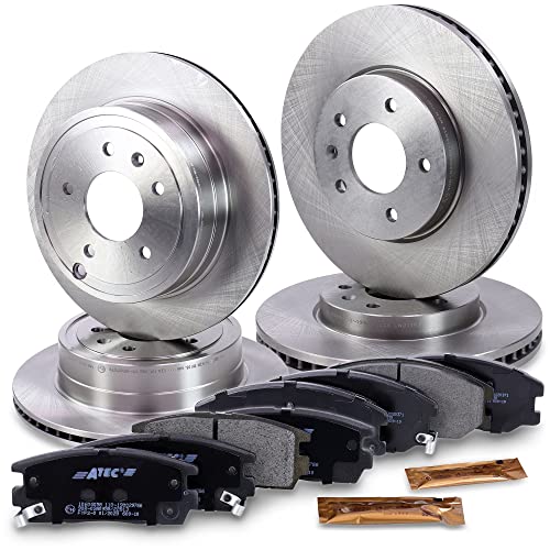 Kit de freinage anti-vibration disques de frein ventilés 296mm 303mm pour Chevrolet Captiva C100