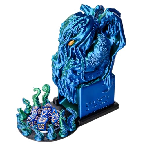 3D BEST-Q Cthulhu DND D&D Dice Tower,3D Printed Dungeons