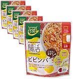 からだシフト Happiness腸活 ごはんとまぜて ビビンバ (104g ×5個) 腸活ご飯 (簡単調理) 電子レンジ対応パウチ 時短調理 一人暮らし