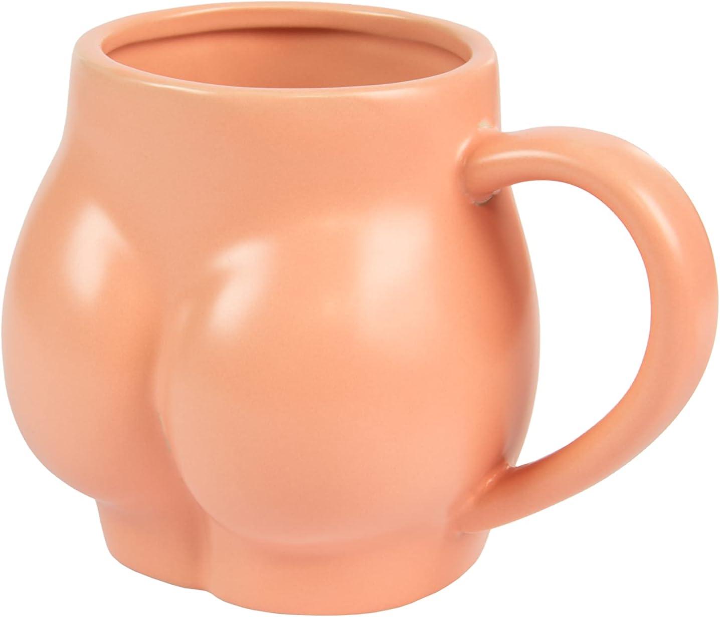 Fisura - Funny Body Shaped Mugs Original Mugs Capacity 320 ml 14 x 10.5 x 8 cm Material: Porcelain (Pink)