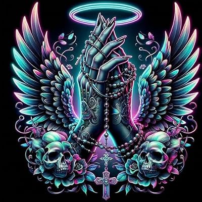 50% off: ijbnhd Angel Hand Diamond Art Kit for Adults, 14x14 Inch | Angel Wings Design, Full …