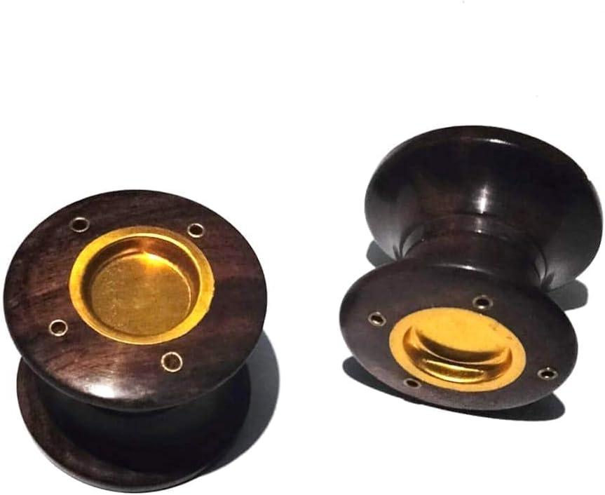 Wooden Cute Shaped Incense Stick Holder Cum Dhoop Holder/Agarbatti Stand // Super Glossy (Pack of 2)