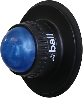 Relaxus The Wall Ball - Versatile 3-in-1 Mountable Massage Roller with Strong Suction for Hands-Free Use