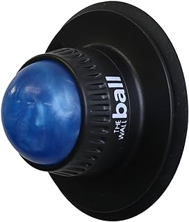 Relaxus The Wall Ball - Versatile 3-in-1 Mountable Massage Roller with Strong Suction for Hands-Free Use