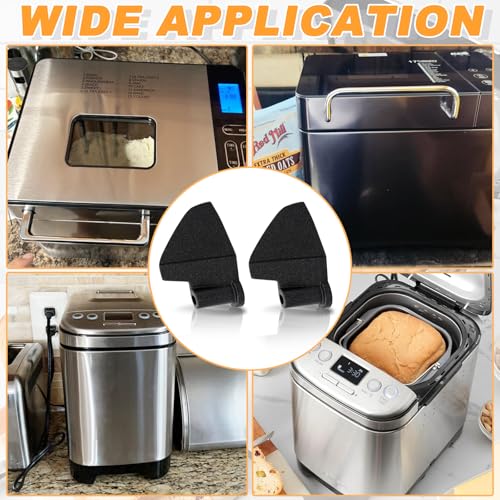 2 Pack CBK-110KP Kneading Paddle, Bread Machine Paddle Replacement Compatible with Cuisinart Bread Maker Machine, Fits Model CBK-110 & CBK-110P1 Bread Machine - Thumbnail 7
