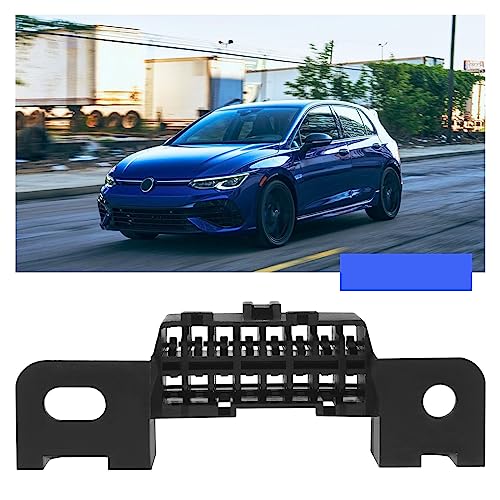 ECSiNG OBD2 16 Pin Buchse Kabelbuchse OBDII Auto Adapter J1962 OBD 2 Gehäuse Kit für Fahrzeug Fester Kabelbaum Buchse Zusammengebauter Stecker Dash Port