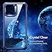ESR Alliance Series Case Compatible with iPhone 12 Pro Max Case 6.7-Inch [2 Tempered-Glass Screen Protectors] [Full-Body Hybrid Protection] [Shock Absorbing] [Scratch Resistant] - Transparent Blue