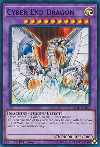 yu-gi-oh Cyber End Dragon - LEDD-ENB25 - Common - 1st Edition - Legendary Dragon Decks (1st Edition)