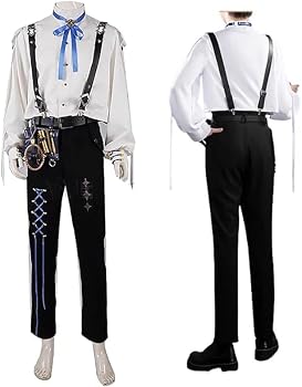 Amazon.co.jp: [KANACOS]星導ショウ 鑑定士 服 コスプレ衣装 ウィッグ
