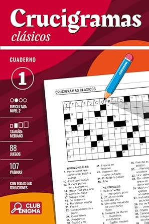 Crucigramas clásicos - Cuaderno 1